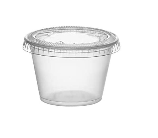 1oz. Clear Portion Sauce Cup without Lid-D-2222