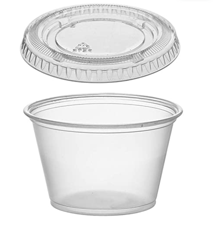 1oz. Clear Portion Sauce Cup without Lid-D-2222